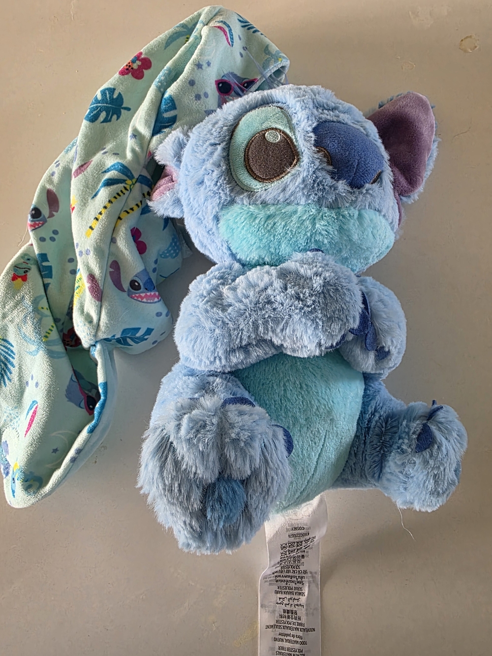 Disney Lilo & Stitch Blue Plush Stuffed Animal